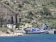 The Albanian Coastguard has taken over the old submarine base