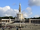 Santuario de Fátima. Every year hundred thousends of  pilgrims approach the sanctuary, the most devoted on their knees.