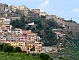 Castelsardo sedd från östra sidan
